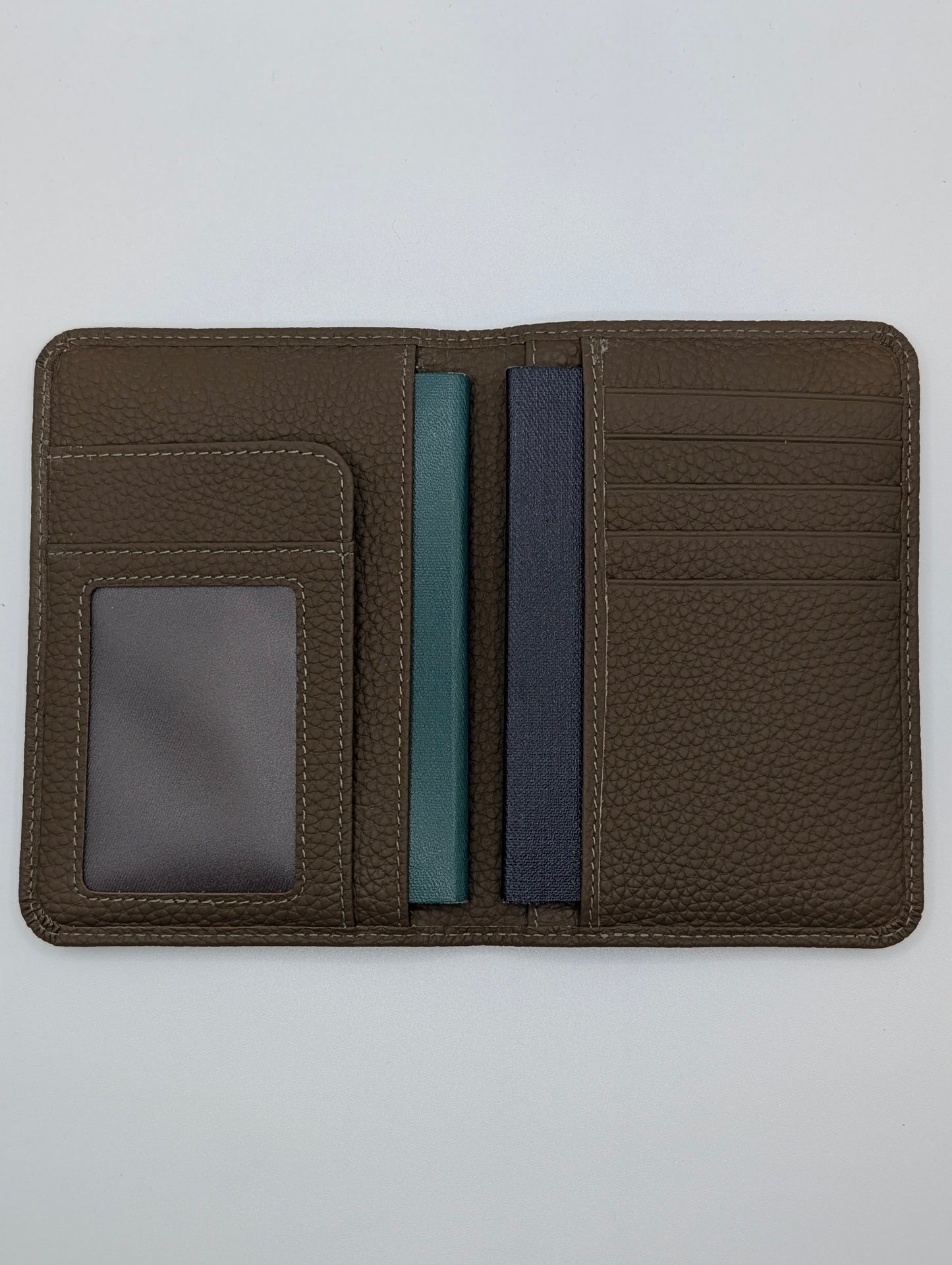 Full Grain Leather Passport Holder- Truffle colour