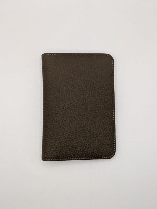 Full Grain Leather Passport Holder- Truffle colour